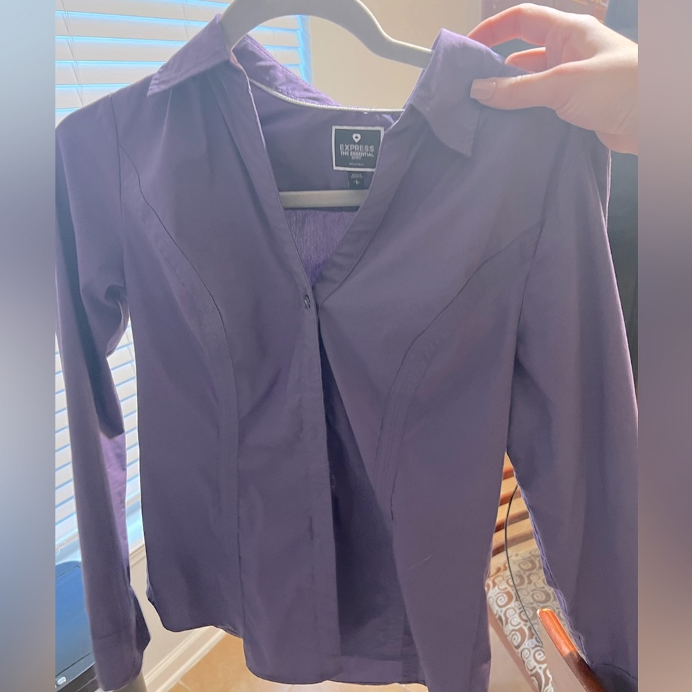 Button down collar shirt